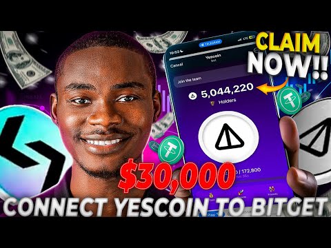 CLAIM $30,000 FREE USDT When You Connect Yescoin to Bitget wallet | make money online