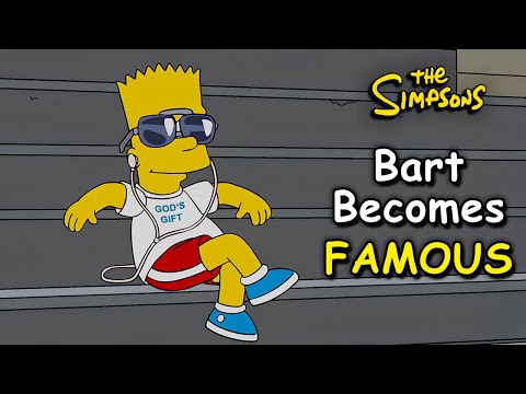 What Happens When Bart Becomes A STAR?  | The Simpsons Recap