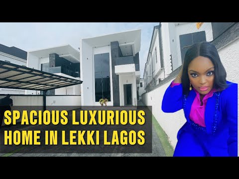 SPACIOUS & LUXURIOUS DETACHED DUPLEX IN LEKKI LAGOS NIGERIA #youtubers #property #houseforsale#lekki