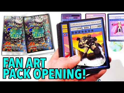 Fan Made Pack Opening - Creators Of Chaos (chaos galaxy TCG)