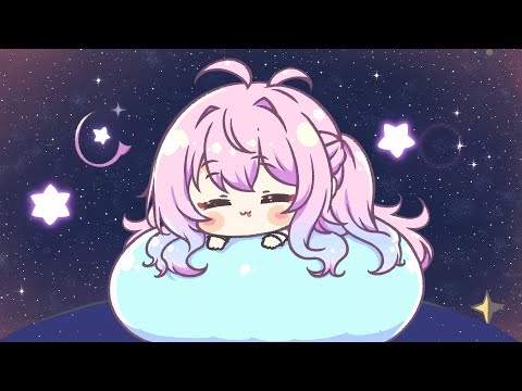 【作業用BGM】　月夜のふんわり音便り【1時間耐久／かわいい／作業用／配信用／勉強用／睡眠用／癒し／Vlog】フリーBGM