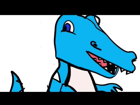 Learning with Dino -The Letter L