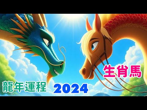 【2024生肖馬運程】生肖馬 2024 木龍年的運勢  才華造就聲名，貴人加持事業，愛心助人，得人讚譽