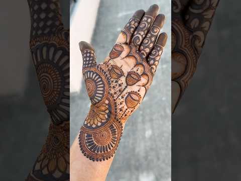 #shorts  beautiful front hand mehndi design