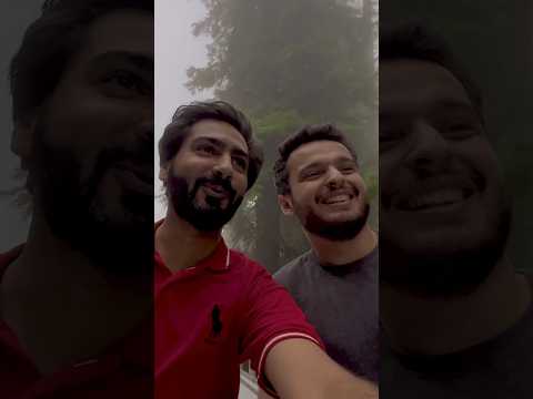 With buddy enjoying in murree  #youtubeshorts  #enjoy #friends #shorts