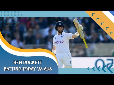 Ben Duckett batting today vs Aus in 2nd Test || Ben Duckett 98 runs today || #benduckett #aus #eng