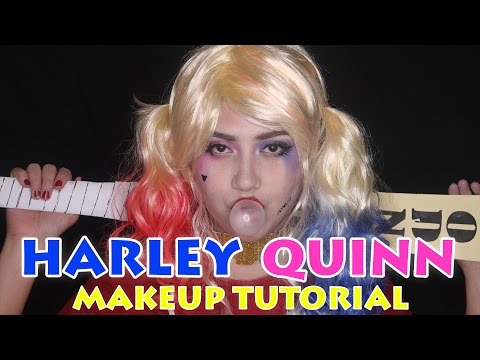 Harley Quinn Makeup Tutorial - Suicide Squad | Miss Menchie