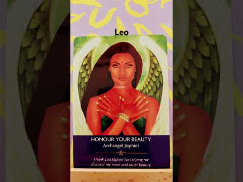 Leo / You are more beautiful than you realise #angelcards #leo