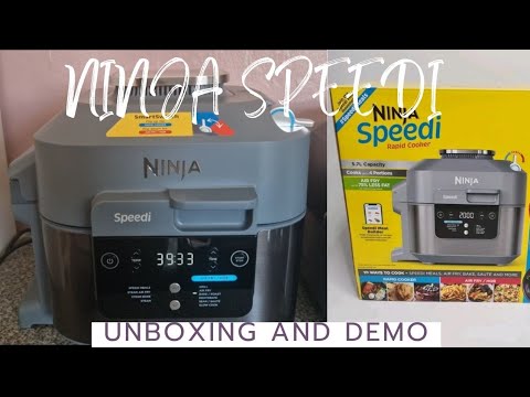 Ninja Speedi unboxing and demo! | Make some Speedi meals with me