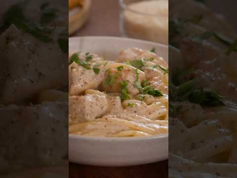 Garlic Parmesan Chicken Pasta