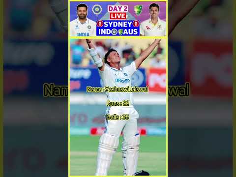 Yashaswi Jaiswal | last inning BGT 2024-25 #trendingshorts