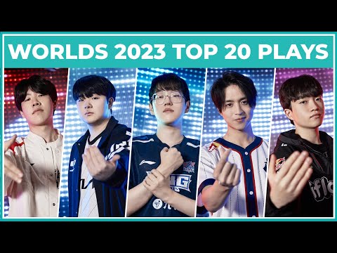 Top 20 Best Plays - Worlds 2023 Swiss Stage