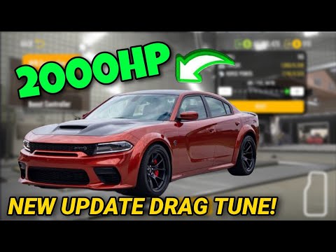 2.000HP Dodge Charger hellcat Drag Tune in CPM2 | Car Parking Multiplayer 2