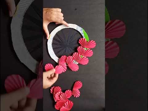 Unique Wall Hanging Craft| #shorts #viral #viralshorts #paperart |