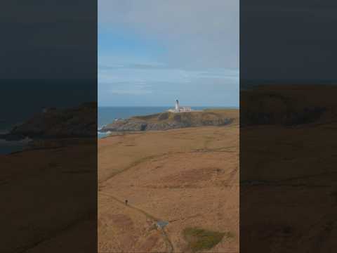 Walking towards  Killantringan Lighthouse #shorts #lighthouse