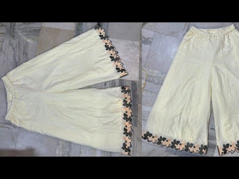 12 kali wala plazo cutting AND stitching with all tips || kalidaar plazo || garara || sharara