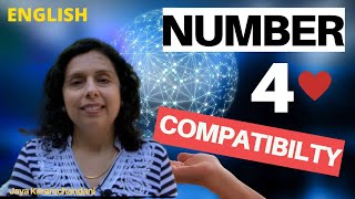 How is number 4 relationship compatibility with numbers 1 to 9? DOB Numerology -Jaya Karamchandani