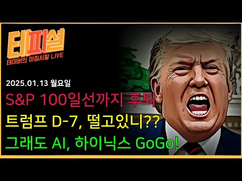 [아침시황] 트럼프 D-7, 나스닥&미국채권 무엇을 두려워 하나?ㅣ그래도 AI, SK 하이닉스 오늘도 매수!?