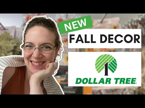 NEW Fall Decor at DOLLAR TREE