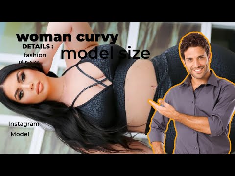 Fashion Week 2022 Moda plus size woman new clothes