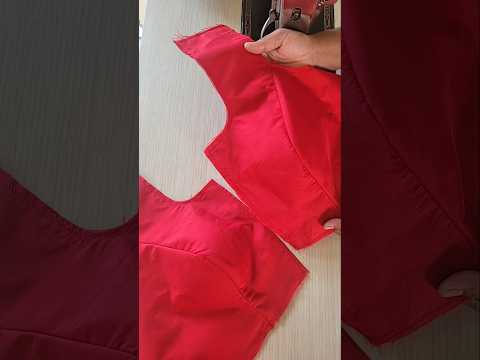 How to stitch blouse front part#short #shortvideo