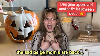 The Sad Beige Aesthetic Is DESTROYING Halloween...