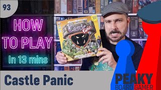 How to play Castle Panic board game - Full teach - Peaky Boardgamer