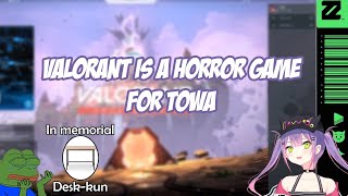 Valorant is A Horror Game for Towa / Tokoyami Towa Valorant