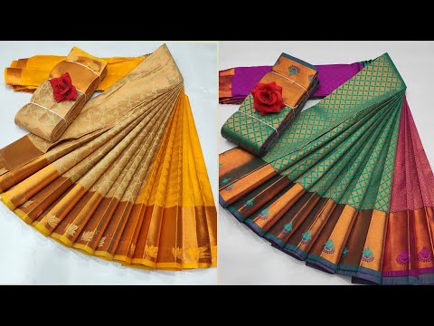 Beautiful silk saree collections # online shopping # what's app- 9150198452