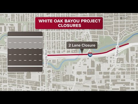 Major construction project starts on I-10 Katy Freeway to prevent flooding