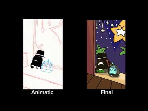 Musingo and Lynx sing Silent Night (Animation Comparison)