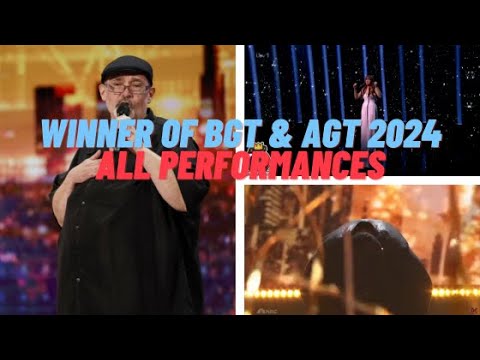 THE WINNER OF BRITAIN'S GOT TALENT & AMERICA'S GOT TALENT 2024 ALL Performances