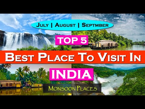 Must Visit Places In Monsoon In July August & September In India | Best Places to Visit in India