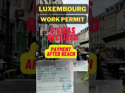 Luxembourg jobs | Luxembourg work permit visa |  salary in Luxembourg | jobs in Luxembourg