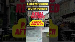 Luxembourg jobs | Luxembourg work permit visa |  salary in Luxembourg | jobs in Luxembourg