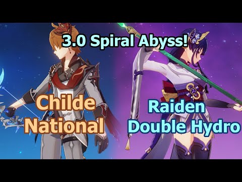 [3.0 Abyss] Childe National + Raiden Double Hydro