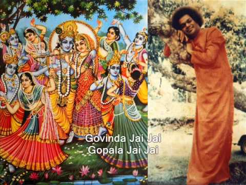 Sri Sathya Sai Baba Chanting "Govinda Jai Jai"