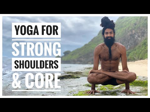 Yoga for Strong Shoulders & Core | 40mins practice