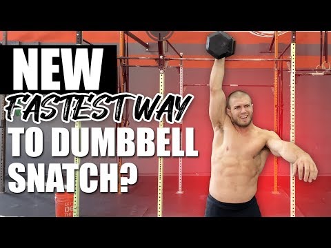 Did We Find a FASTER WAY to Dumbbell Snatch??