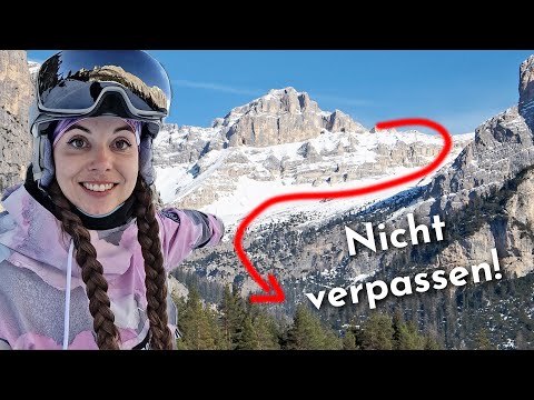 Die spektakulärste Ski-Abfahrt der Alpen? Lagazuoi (7,5 km) in Alta Badia