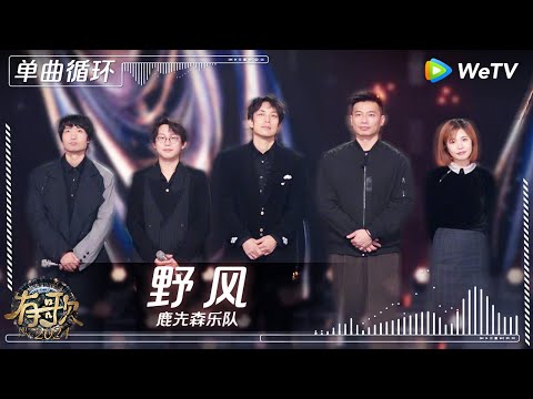 【1小时单曲循环】鹿先森乐队《野风》| #有歌2024 EP8 #hitsong2024 | WeTV综艺音乐