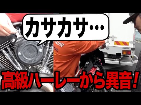 高級ハーレーからまさかの異音発生【ハーレーのメンテナンスは難しい。。】