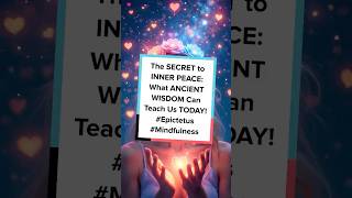 The SECRET to INNER PEACE: What ANCIENT WISDOM Can Teach Us TODAY! #Epictetus #Mindfulness