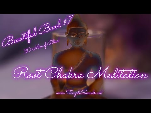 BEAUTIFUL MUSEUM BOWL #7 ~ ROOT CHAKRA ~ C3 ~ 128 HZ ~ ENJOY ANCIENT SOUNDS!  WWW.TEMPLESOUNDS.NET