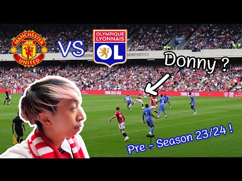 I went to see VDB first comeback goal! | Man United VS Lyon | Matchday Vlog