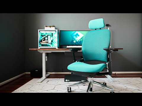 Steelcase Leap V2 - AWFUL Headrest. Solid Chair.