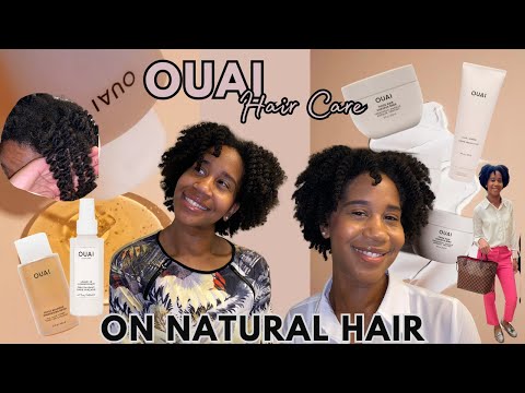 Ouai Review on Natural Hair | Is It Worth Buying Luxury Hair Care?? | Gabrielle Ishell