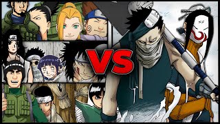 Zabuza & Haku vs Each Genin Team