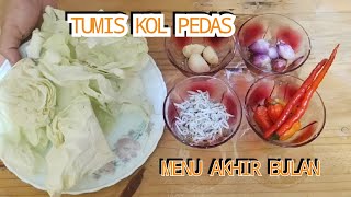 MENU AKHIR BULAN YANG NIKMAT,MURAH MERIAH  #tumiskolpedas