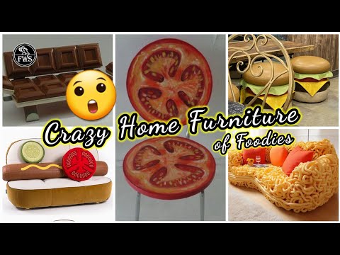 Crazy 🤪 Furniture Ideas For Food Lovers| Food Inspired Home Furniture Designs 🤪 #Funnydesigns #Fyp